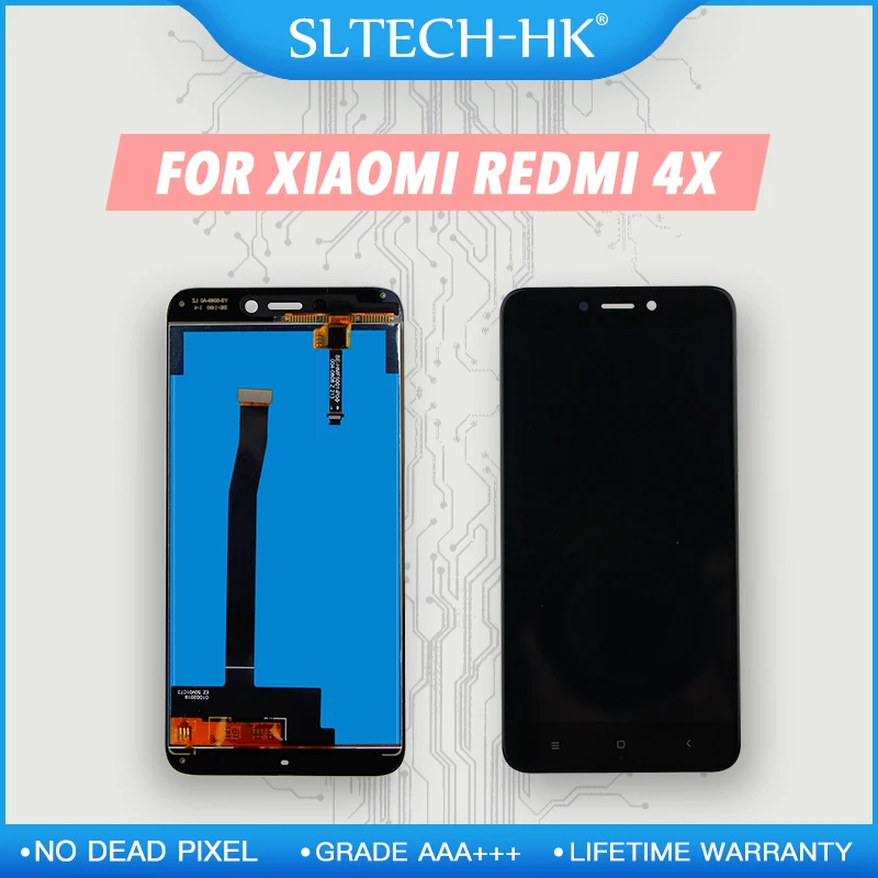 ЖК экран с рамкой для Xiaomi Redmi 4X сменный дигитайзер в сборе AAA + +|Экраны мобильных