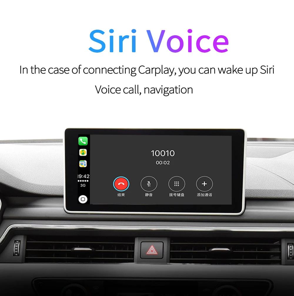 Carlinkit беспроводной CarPlay для Audi A6 A7 A8 C7 Q7 2010- MMI 3g/3g+ интерфейс muItimedia CarPlay& Android авто комплект модернизации