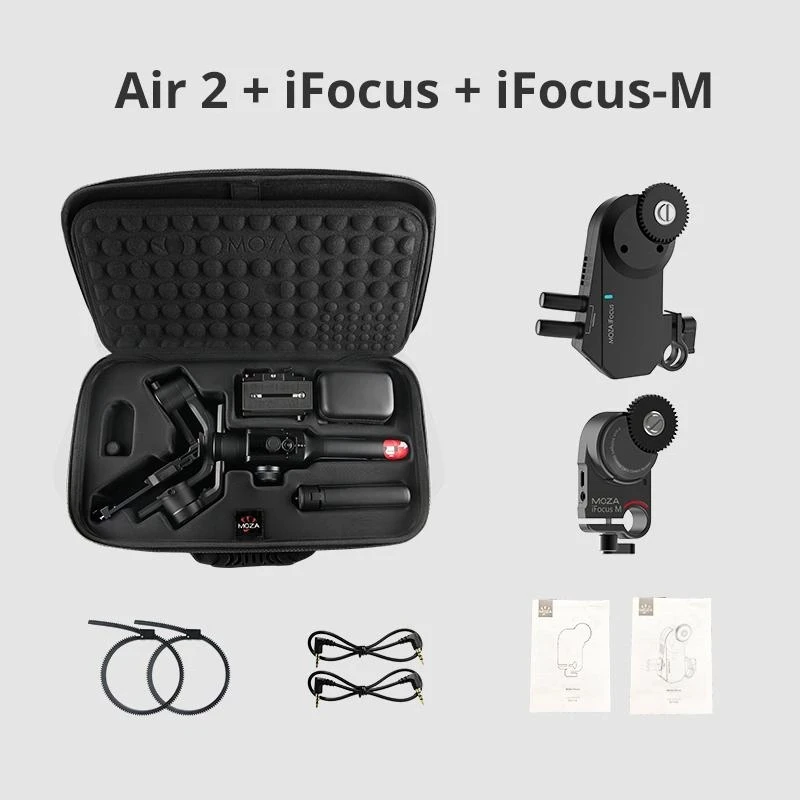 air2 ifocusm ifocus Moza Air 2 3-Axis Камера стабилизатор для беззеркальная камера DSLR Canon 5D2/3/4 сервопривода для непрерывного изменения фокусировки камеры AIR2 vs Feiyu AK4000 DJI Ronin S - Цвет: air2 ifocusm ifocus