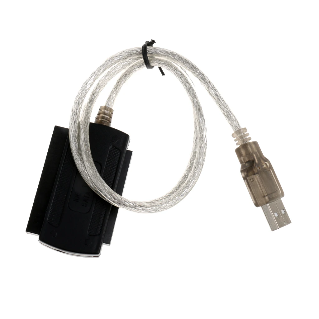 IDE SATA к USB 2 0 конвертер кабель для 5 3 дюйма жесткого диска US Plug|Компьютерные кабели