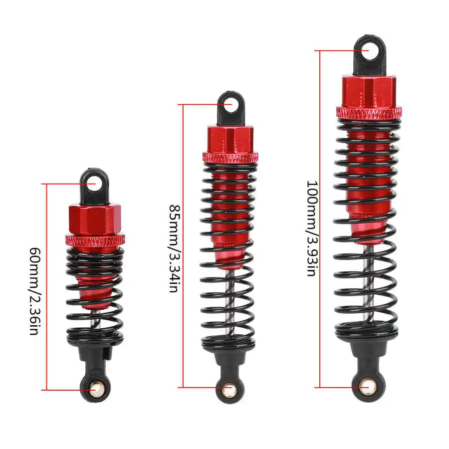 2шт 1/10 металлический RC амортизатор для HSP автомобиль пульт дистанционного