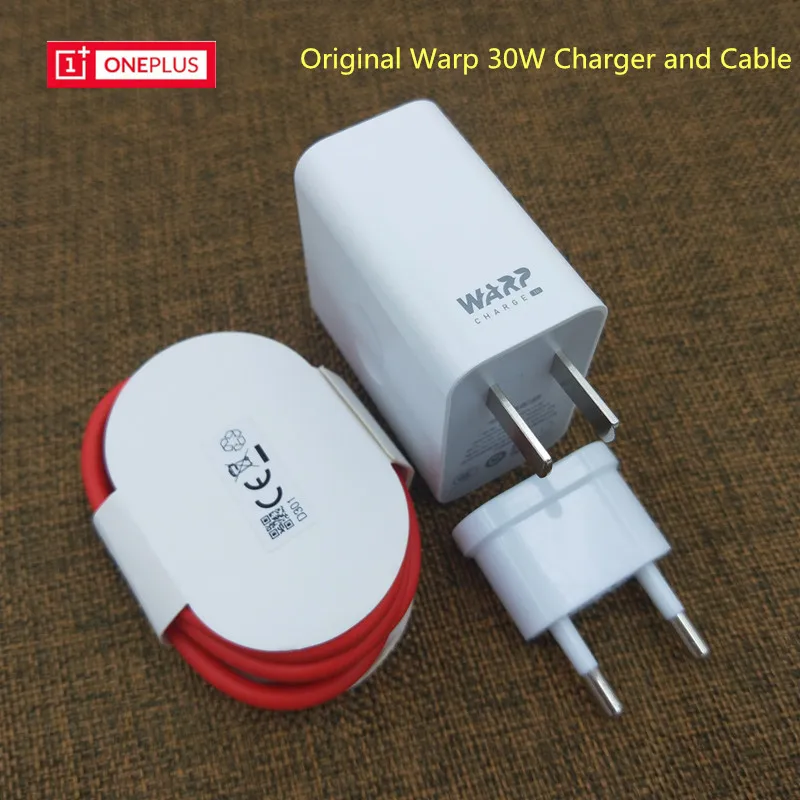 Один плюс 8 7 Pro USB Warp Зарядное устройство 30 Вт приборной панели стены адаптер-1 шт. +