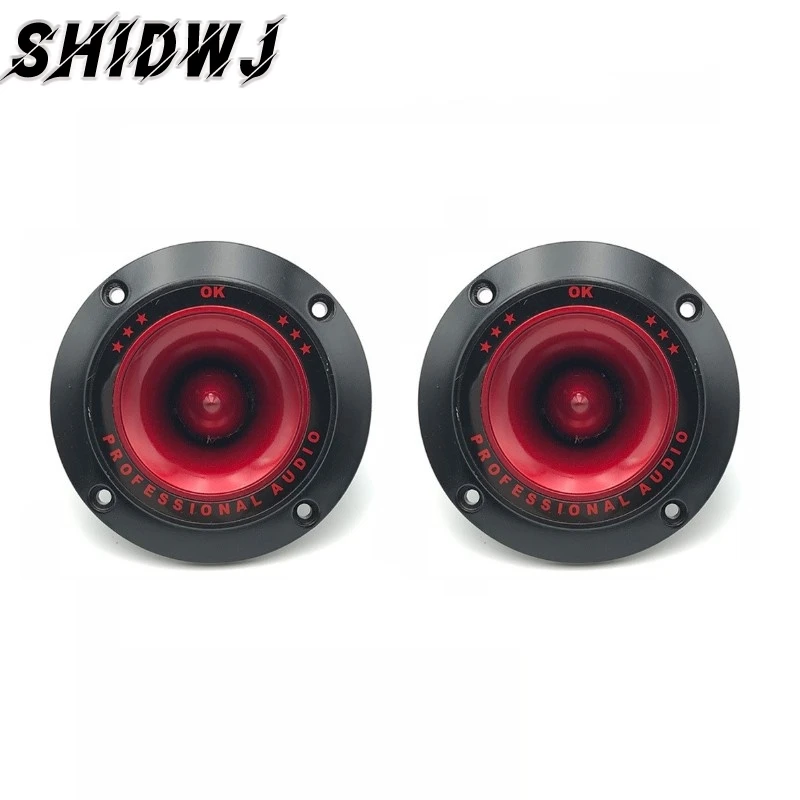 2pcs Car Piezoelectric Tweeter 3" Audio Speaker Treble Ceramic Piezo Loudspeaker PA DJ Auto Subwoofer Stage Sound |