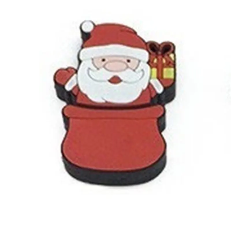 2 USB Flash Drive 128gb Cartoon Santa Claus Usb 2.0 4GB 8GB 16GB 32GB 64GB Christmas Series Pendrive Memory Stick Pen Drive Gift - Цвет: 2