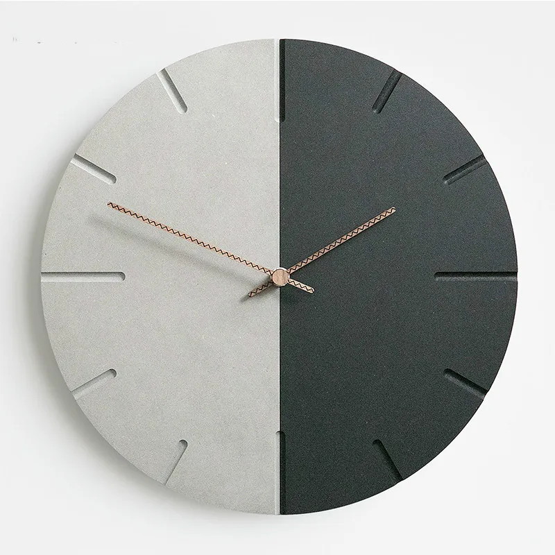 

Nordic Modern Minimalist Wall Clock Battery Operated Home Decor 12 Inch Wall Clock For Living Room Home Decor Christmas Gift