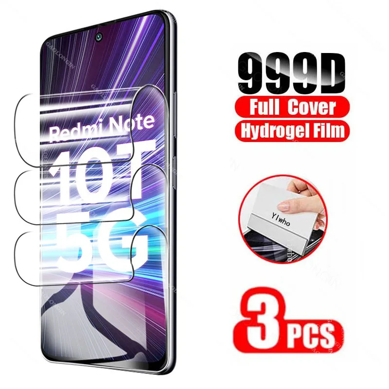 redmi note 10t hydrogel film for xiaomi redmi note 10 pro screen protector camera lens glass on redmy note9 9s pro note9pro free global shipping
