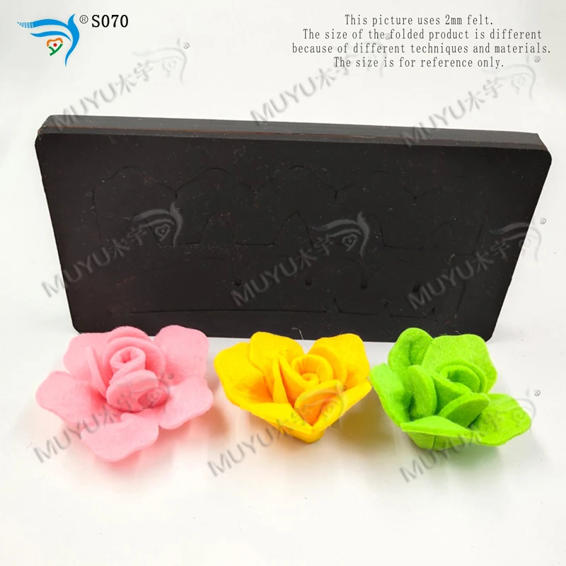 Flower-S070 стальные деревянные штампы для скрапбукинга Толщина/15,8 мм/