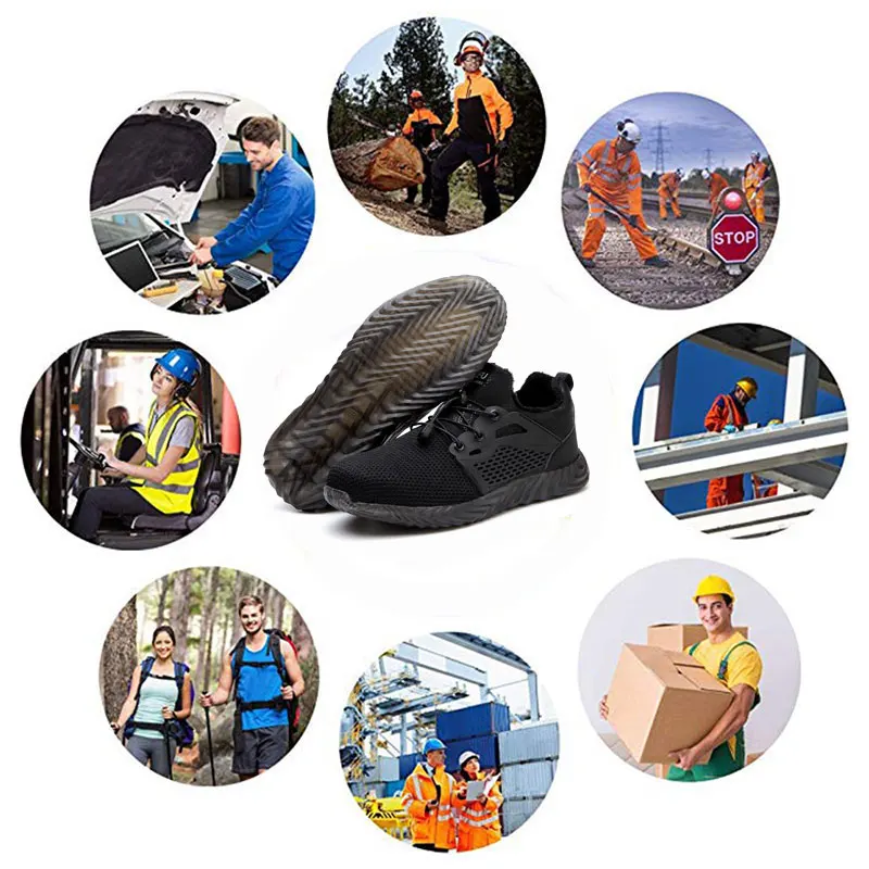 SUADEEX Ryder/защитная обувь для мужчин и женщин Рабочая Ботинки со стальными шапками