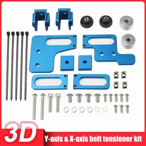 3d printer parts upgrade x axis y axis synchronous belt stretch straighten tensioner for genius 3d printer free global shipping