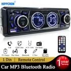 Автомобильный радиоприемник Hippcron, 1DIN, Bluetooth, стерео, mp3-плеер, FM-приемник, 60 Вт x 4, 12 В, поддержка зарядки, USBTF-карта, с дистанционным управлением