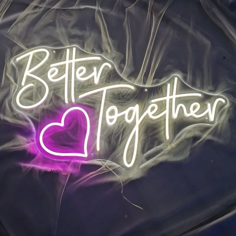 

Светодиодная акриловая неоновая вывеска, украшение для дома, вечеринки, свадьбы, 12 В