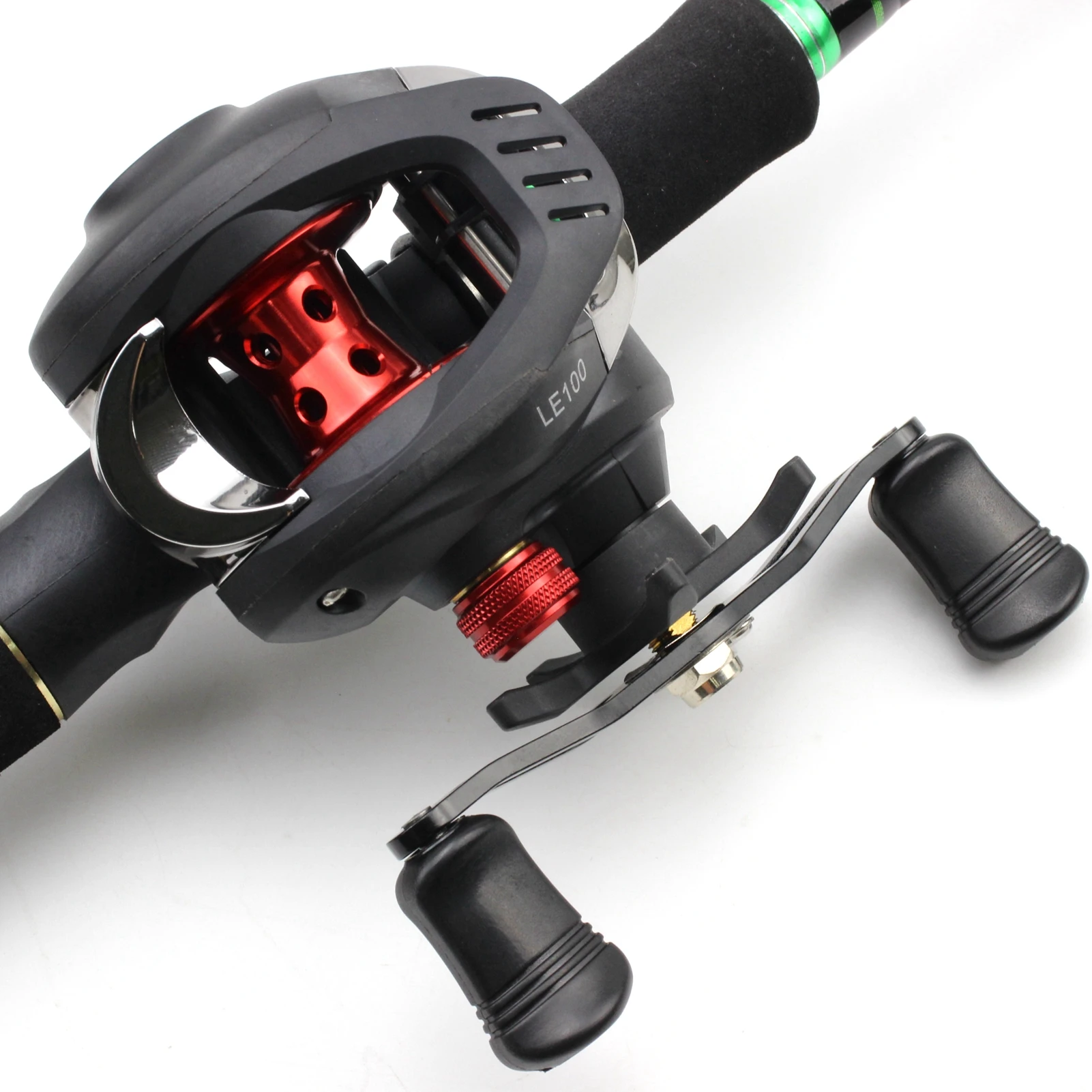 

1.8M 2.1M 2.4M 2.7M Fishing rod with reel Casting Rod and Casting Reel set carbon lure fishing rod Lure Weight 7-28g M power