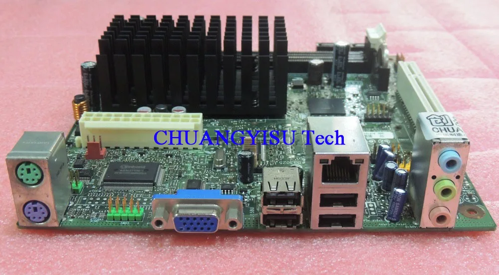 Бесплатная доставка материнская плата CHUANGYISU для оригинального ATOM D410 D410PT Mini ITX память DDR2 работает