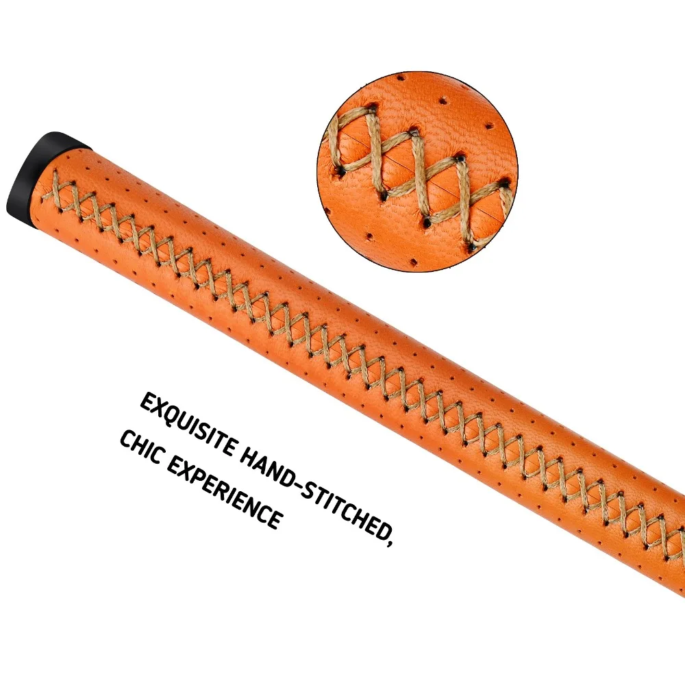 NEW Champkey Real Sheep Leather Golf Putter Grips Midsize 7 Colors Handmade Club | Спорт и развлечения