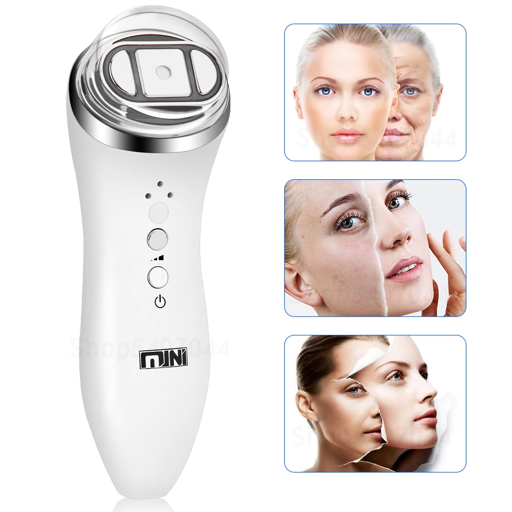 

Mini HIFU Machine Ultrasound Machine Skin Care Products RF Fadiofrecuencia Facial Face Lifting Anti Wrinkles Ultrasound Therapi