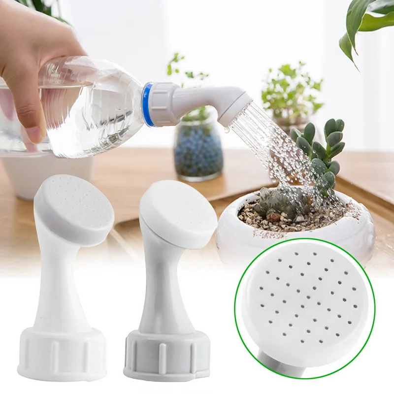 

2 pcs Garden Spray Waterer Sprinkler Portable Plant Garden Watering Nozzle Tool Glass&Bottle Watering Nozzle