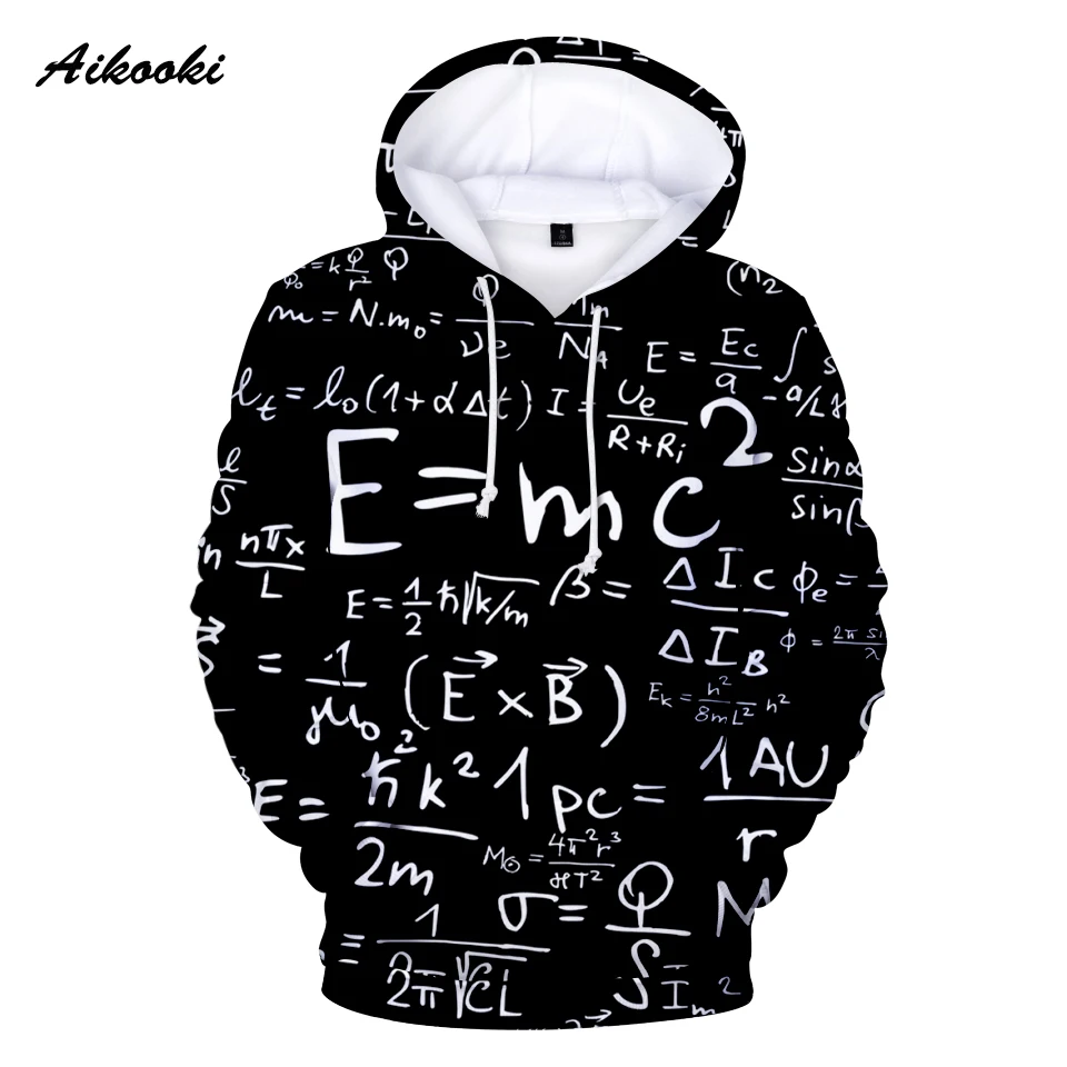 

E=MC2 3D Hoodies Men Women New Arrival Hot Fashion Print Black Design Winter Hooded Polluver 3D Hoodies Sweatshirt Kids Tops