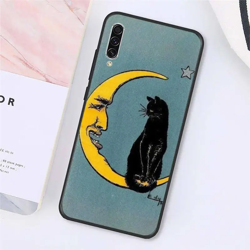 

Witches moon Tarot Mystery totem Phone Cases For Samsung galaxy S 9 10 20 A 10 21 30 31 40 50 51 71 s note 20 j 4 2018 plus