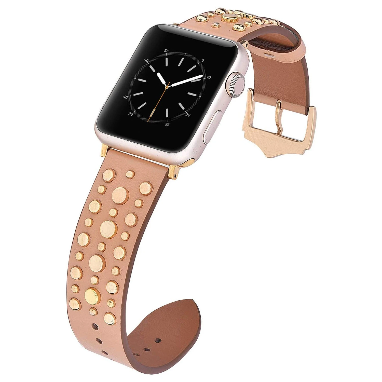 Leather watchband for apple watch band 44mm 42mm 40mm 38mm iWatch Series 5 4 3 2 1 Bracelet Replacement Strap Wrist smart watch