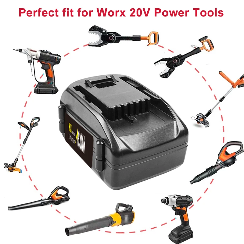 Аккумуляторная батарея Bonacell WA3525 20 в 3500 мАч для WORX WA3742 WG155 WG160 WG255 WG545 WA3520 WA3760 WA3553