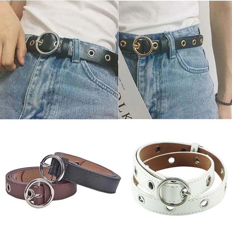 Поясной ремень с металлической пряжкой повседневные ремни из искусственной кожи