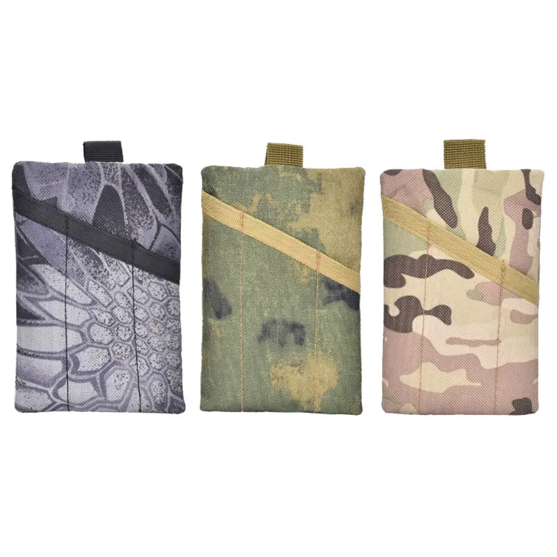 

Камуфляжный карманный тактический Кошелек для монет для спорта на открытом воздухе, тактическая Портативная сумка для хранения инструмент...