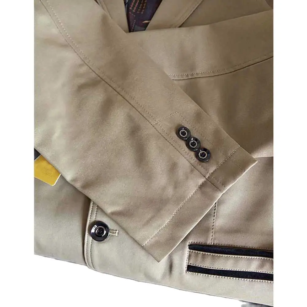 Весна Осень мужские спортивные пиджаки и куртки повседневный деловой пиджак s