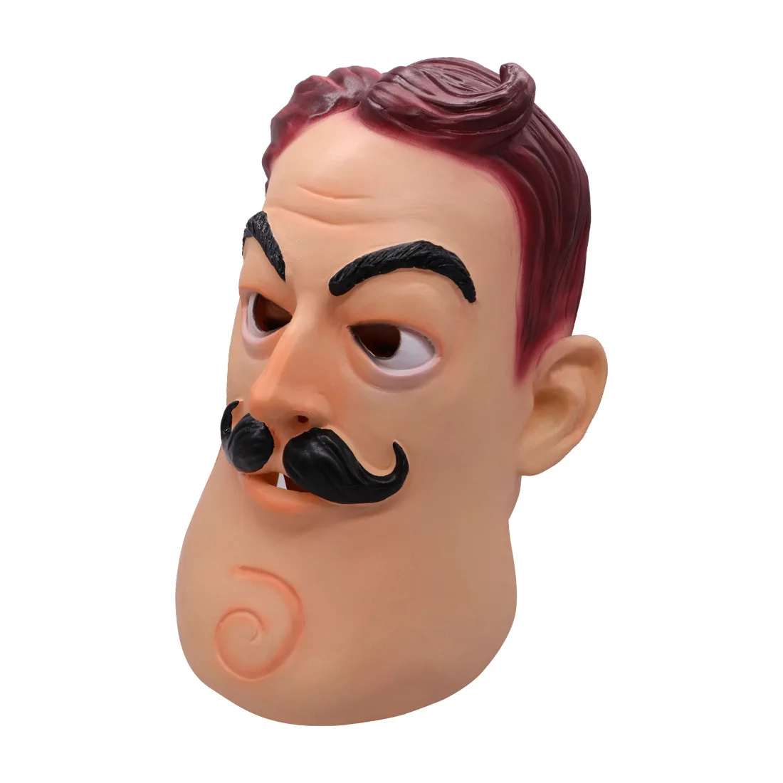 Игра ужасов Хелло сосед Косплей Маска латексный Шлем Хэллоуин вечерние реквизит