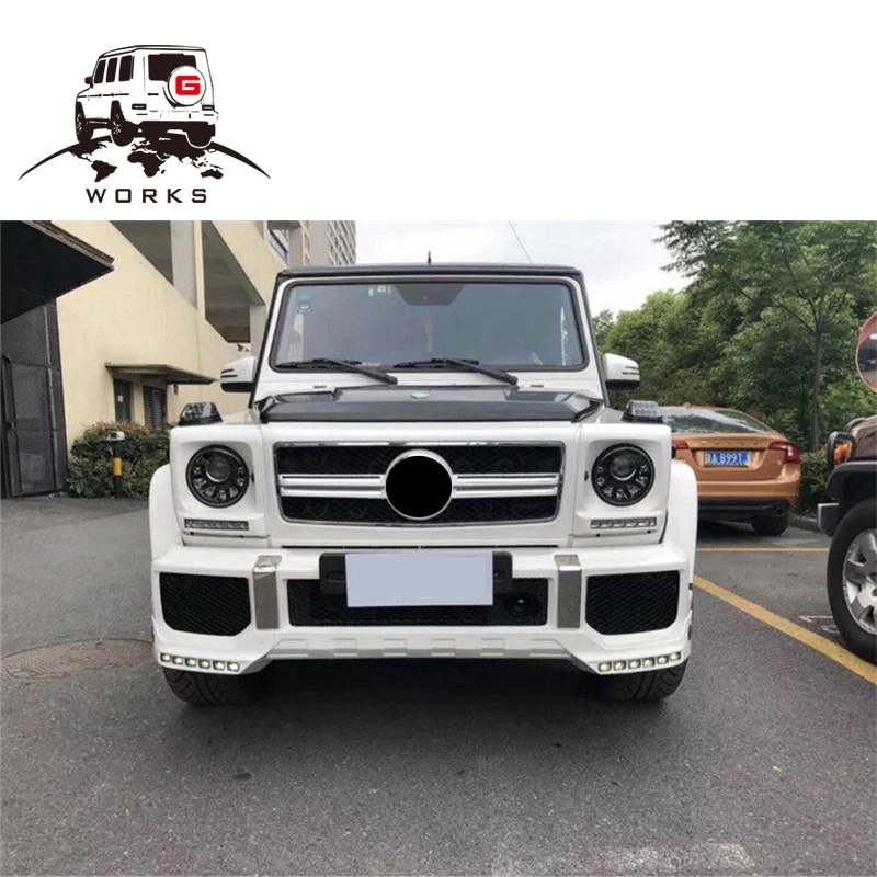 G класс W463 DRL с черной и серебряной светодиодной подсветкой для G63 G65 90 18y|Обвесы| |