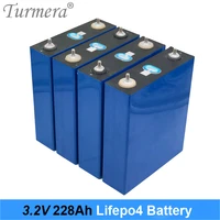 3 2v 228ah lifepo4 battery rechargeable battery pack 12v 24v 228ah for electric car rv solar energy storage system notax turmera