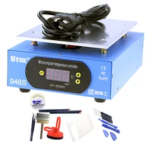 UYUE 946S Preheat Station 220V 400W 140X200mm Preheater Digital Platform heating plate for phone LCD screen separator machine
