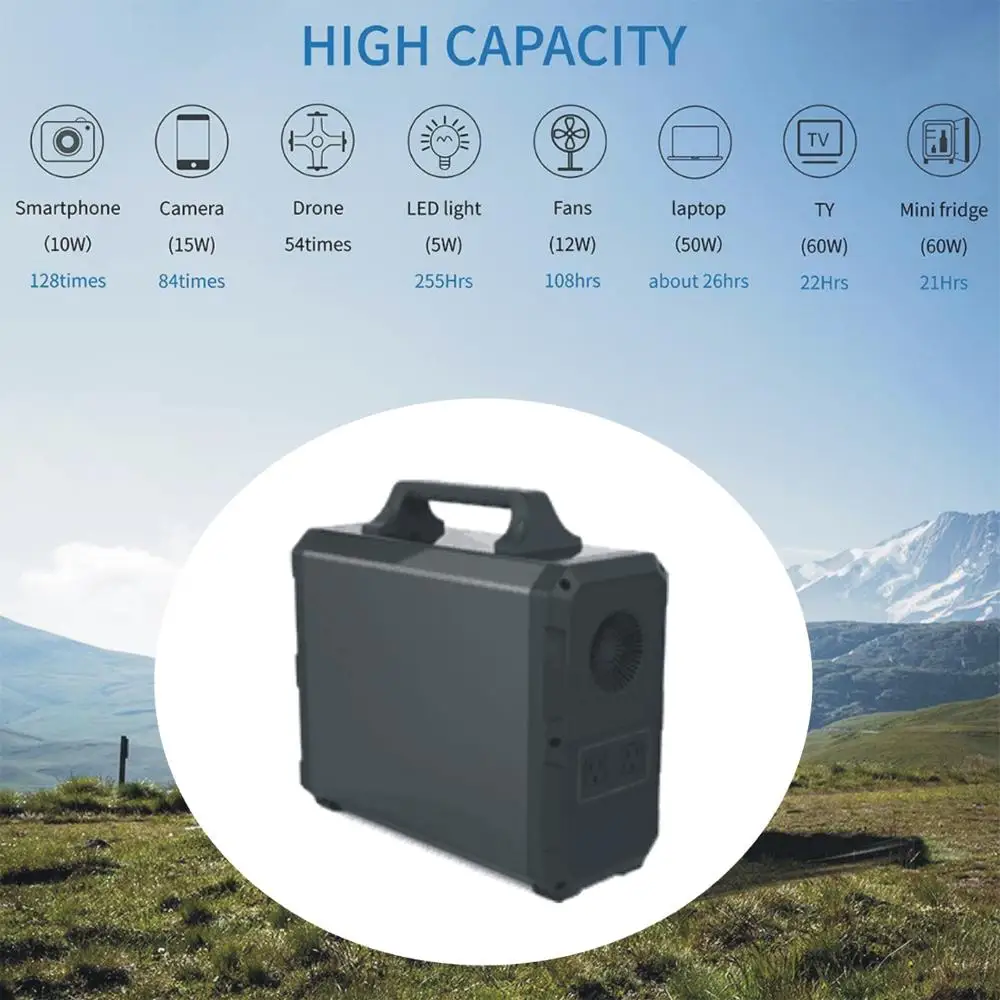 Супер выходная мощность портативная система хранения энергии|Солнечные