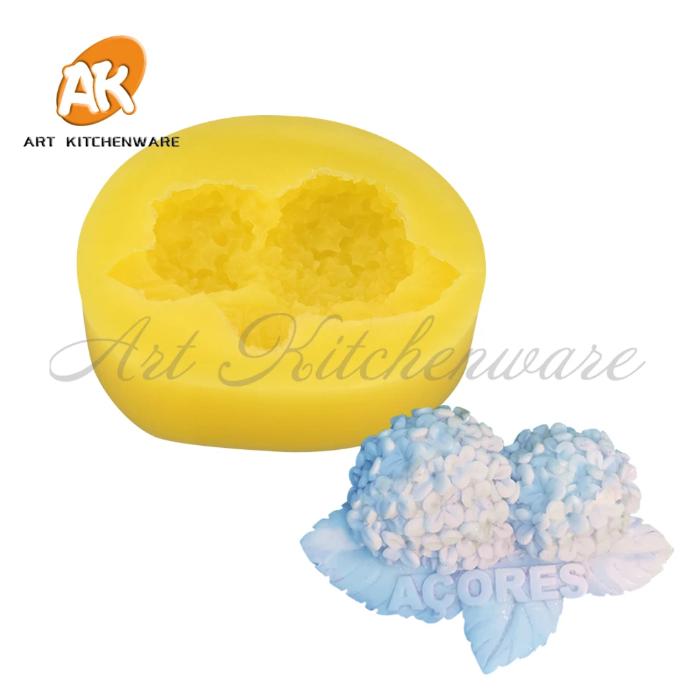 

Силиконовая форма для гортензии, форма «сделай сам» для торта, мусса, конфетные принадлежности для выпечки, жаростойкая посуда