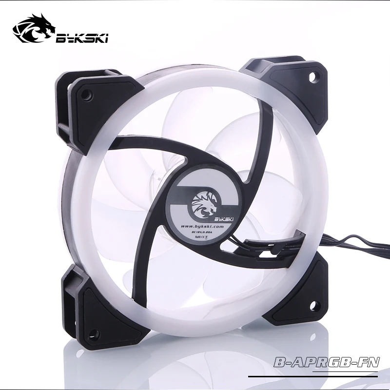 Bykski водяное охлаждение 12 см PC rgb вентилятор компьютерный корпус led 12v 6pin радиатора