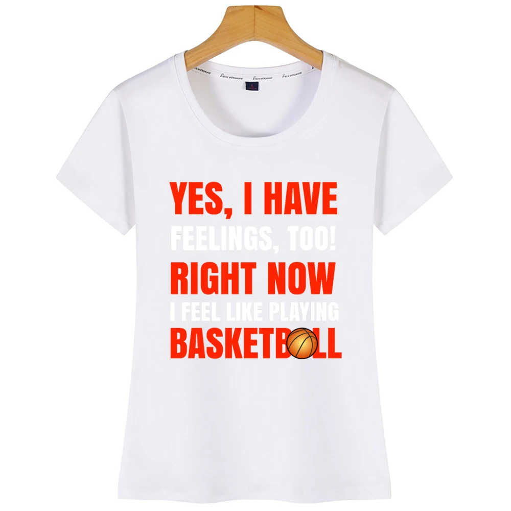 Топы Футболка Для женщин забавные баскетбольный мяч спортивные отскок плеер