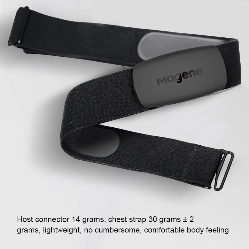 Новинка датчик пульса Magene H64 Bluetooth ANT монитор двойного режима для компьютера