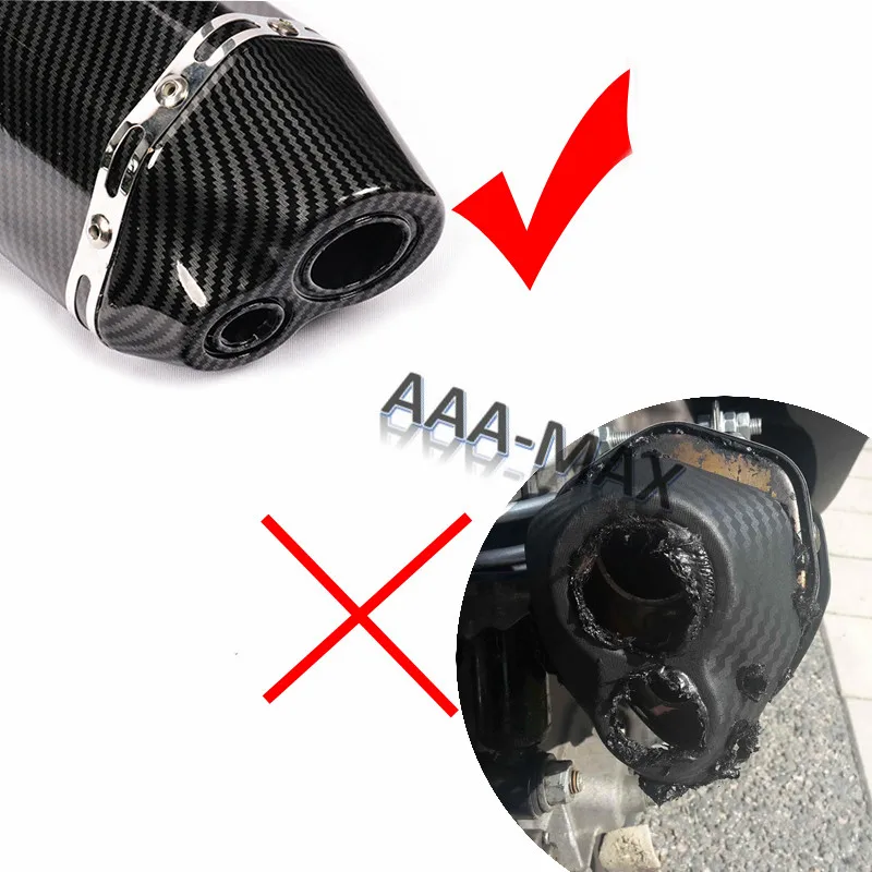 Для akrapovic Yoshimura глушитель для мотоцикла труба для VESPA GTS300 946 LX150 piaggio mp3 acerbis ybr pcx nmax 125 cbr125