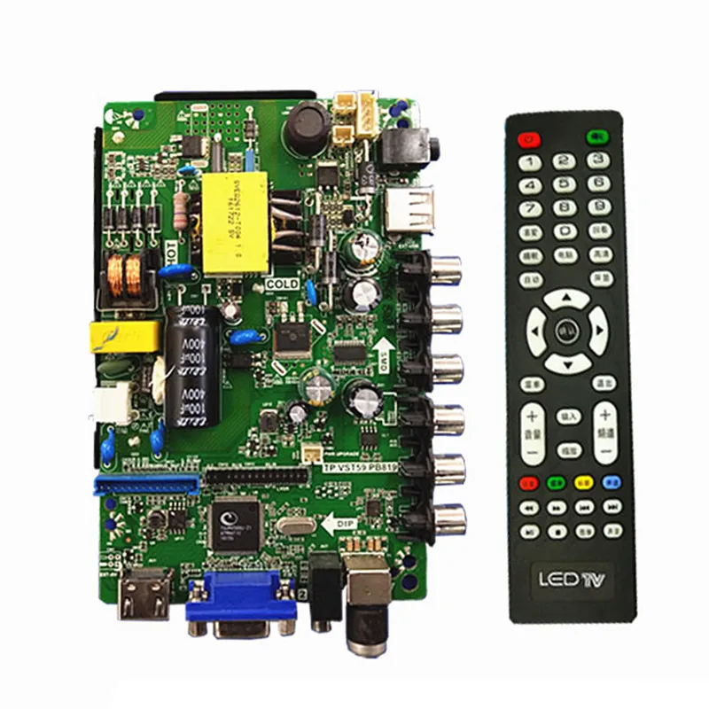 Оригинальная универсальная плата драйвера TP.VST59.PB818 PB819 SKR.819 32L31 TV материнская 3 в
