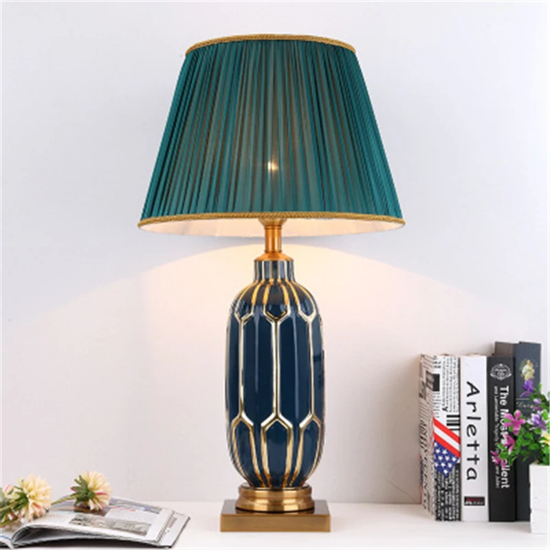 Ретро американская настольная лампа Современная Высококачественная