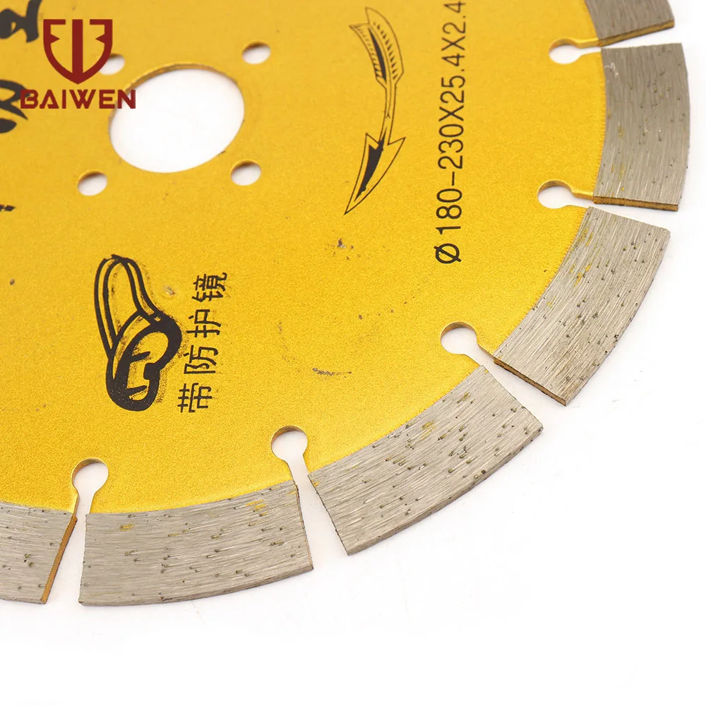 

7 Inch Diamond Cutting Disc Marble Saw Blade For Angle Grinder Cutting Ceramics Porcelain Tiles Diamond Cutting Disc