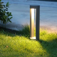 thrisdar 40cm 60cm outdoor garden lawn light modern waterproof landscape pillar light villa courtyard pathway bollard light