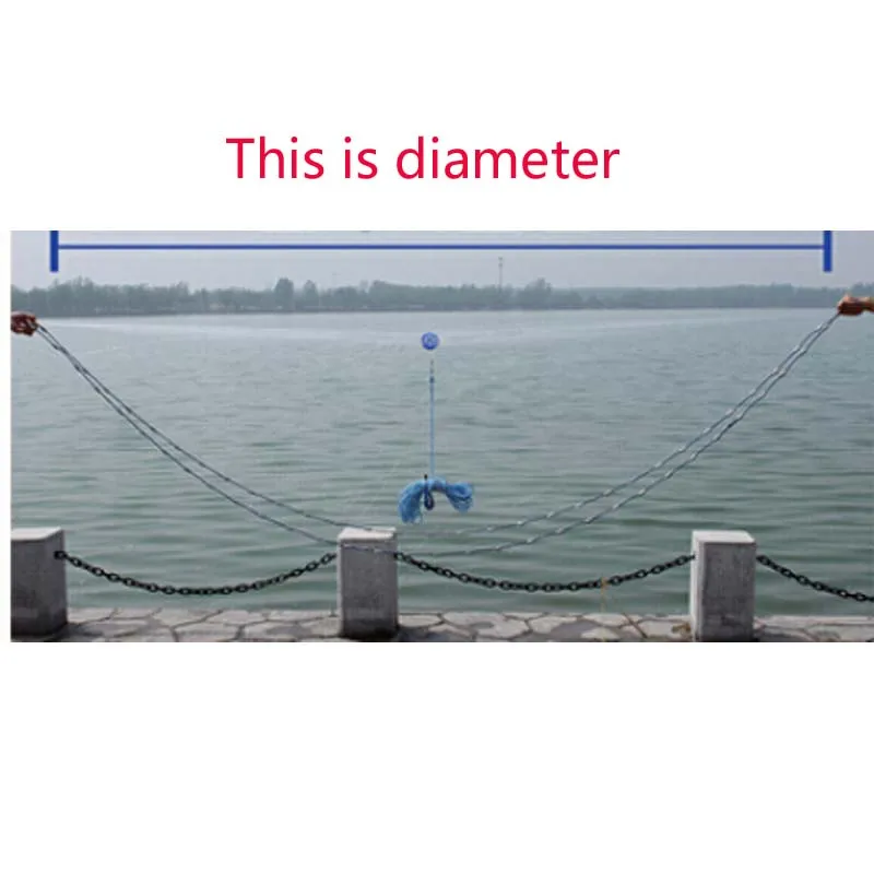 Кастинговая сеть Lawaia 2 4 7 м мелкая рыболовная с грузилами|cast net|monofilament netsfishing net |