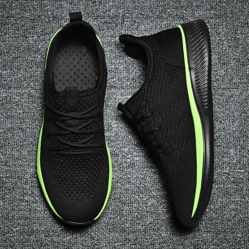 Мужская повседневная обувь Новинка Сетчатая мужская на шнуровке Легкие удобные