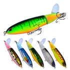 1 шт. искусственная пластиковая жесткая приманка, Whopper Plopper lure15g11 см, вращающаяся приманка для альпинизма, воблер с зажимом для крючка, рыболовная снасть