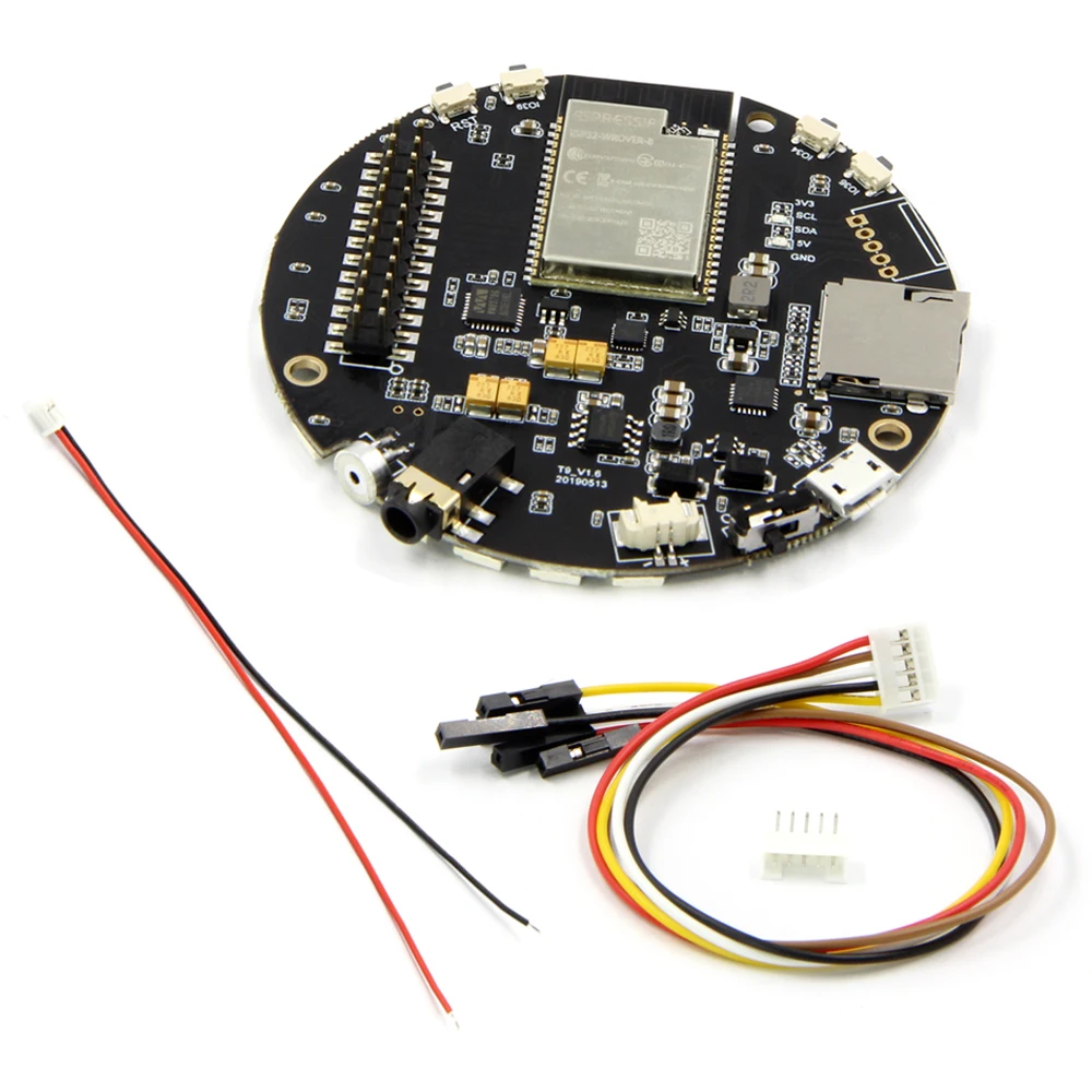 LILYGO TTGO TAudio V1.6 ESP32 WROVER слот для SD карты Bluetooth Wi Fi модуль MPU9250 WM8978 12 бит WS2812B|Печатные
