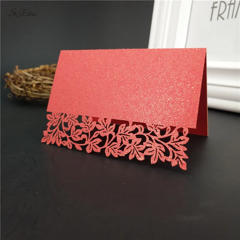 100 шт. кружевные таблички с именем для свадебной вечеринки шикарный стол