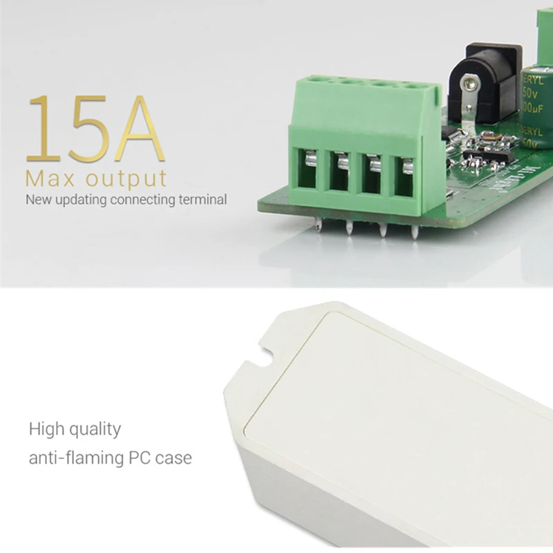 Miboxer FUT043 FUT044 FUT045 RGB RGBW RGB+CCT Function LED Controller Smart Control System for 5050 2835 3528 Strip Ligh | Лампы и