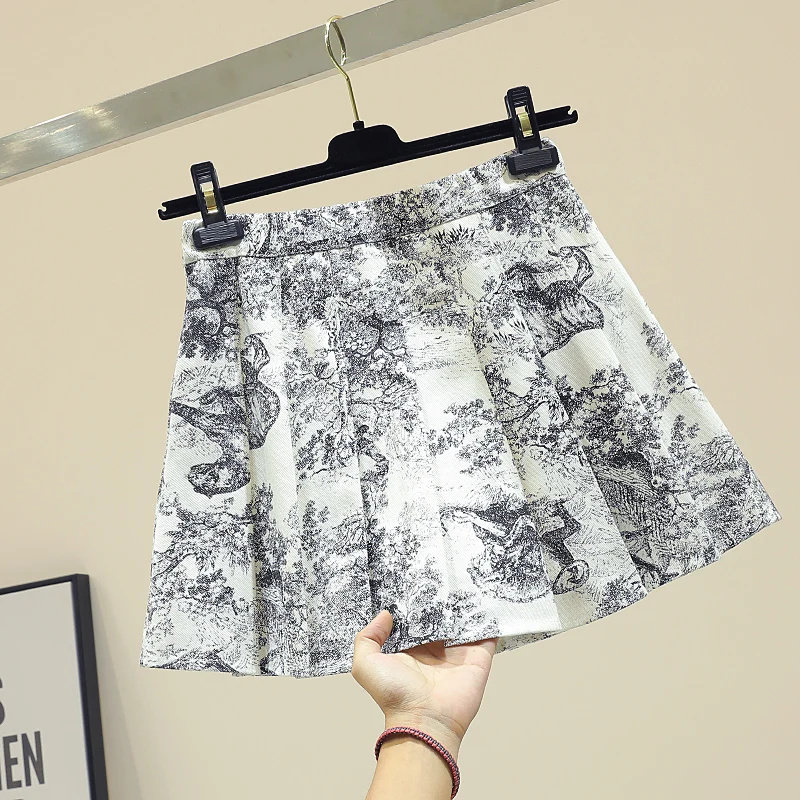 Женская плиссированная юбка-пачка Lanon повседневная мини-юбка длиной выше колена