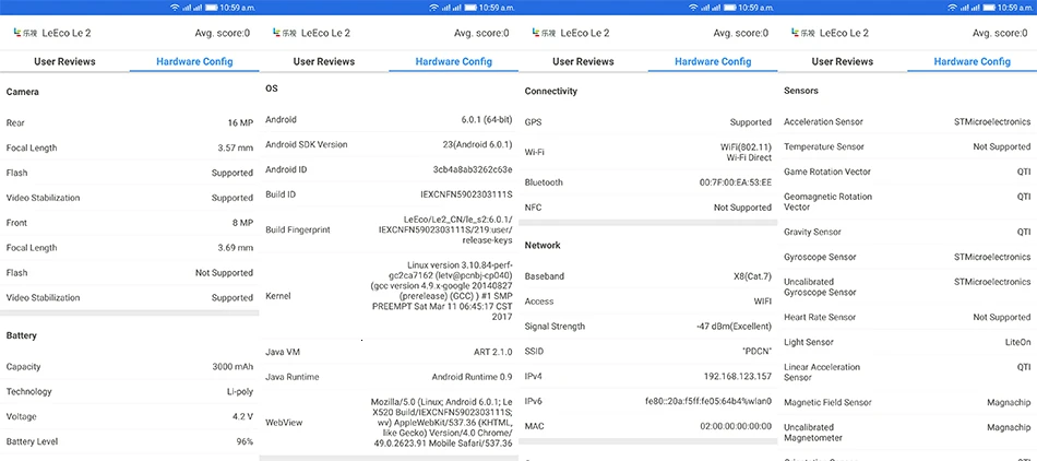 Мобильный телефон LeTV LeEco le 2X520, Восьмиядерный процессор Snapdragon 652, Android 6,0, 3 Гб ОЗУ, 32 Гб ПЗУ, 64 Гб ПЗУ, 4G, смартфон с двумя sim-картами