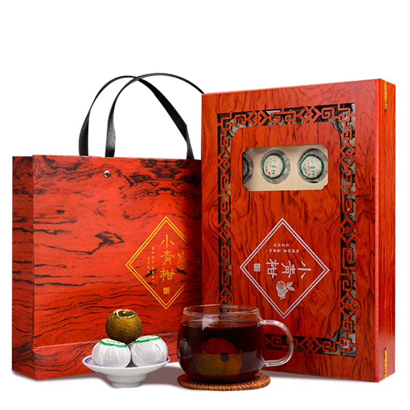 Мандарин 8 лет Чэнь Корт мандарин пилинг чай пуэр маленький цитрусовый